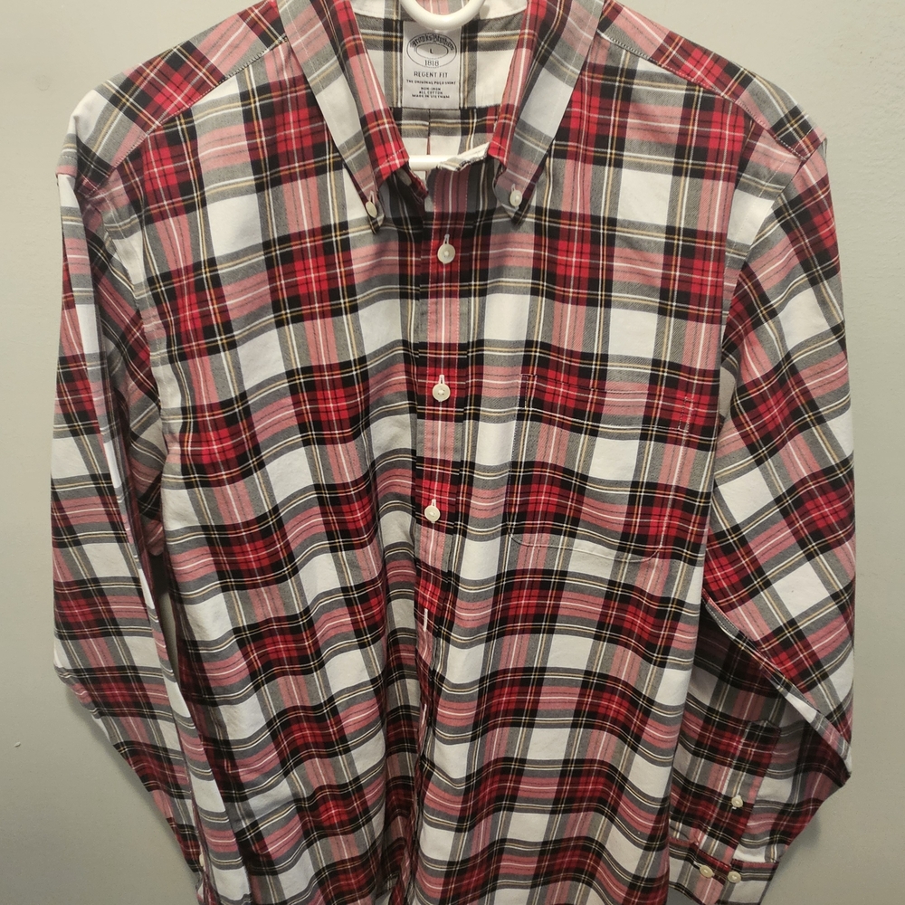 Brooks Brothers Men's Plaid Shirt